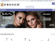 Tablet Screenshot of orogem.com